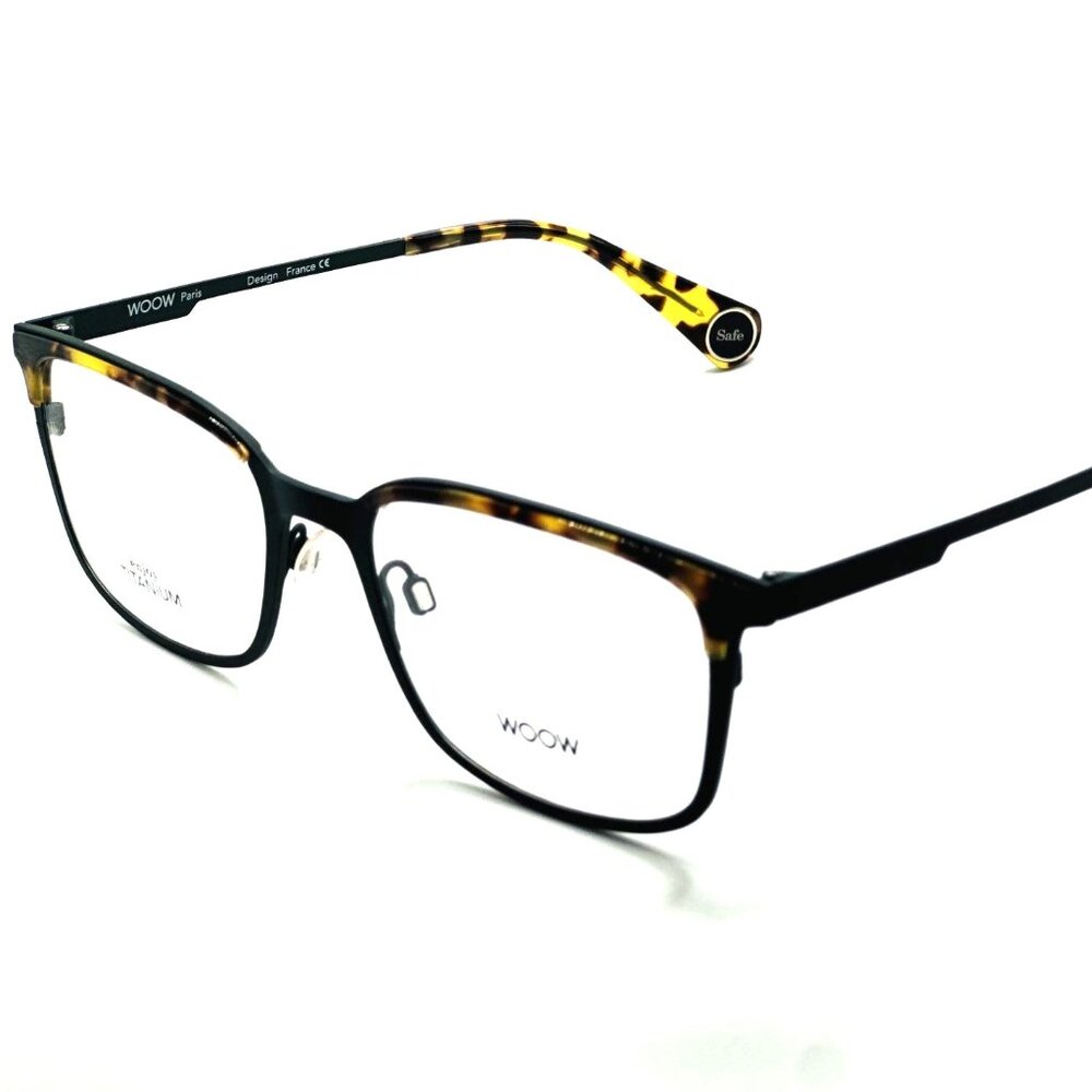 NEW ORIGINAL WOOW Be Safe 2 Col 5003 Camouflage Yellow Eyeglasses 54mm 20 145